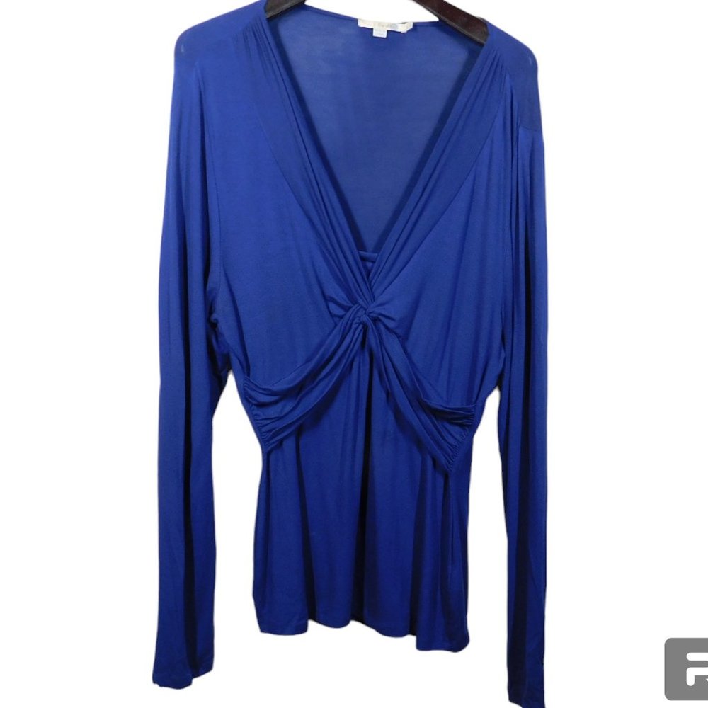 Boden Royal Blue Long Sleeve Blouse